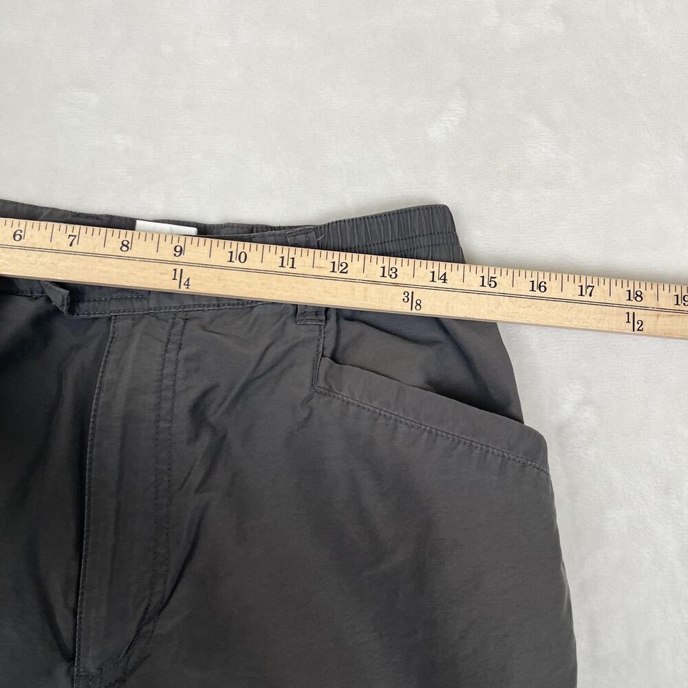 Vintage Columbia Convertible Pants Womens 12 Gray Hiking Outdoor Travel Zip Off - Picture 6 of 9